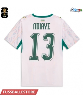 Günstige Senegal Iliman Ndiaye #13 Heimtrikot WM 2026 Kurzarm